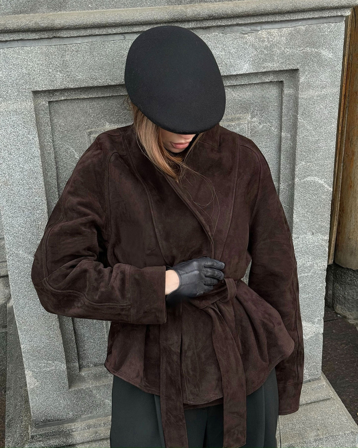 Aurelia Suede Blazer