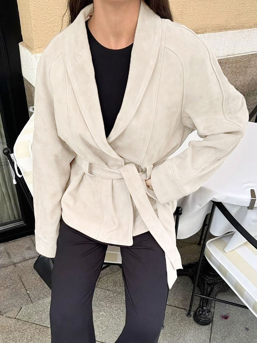 Aurelia Suede Blazer