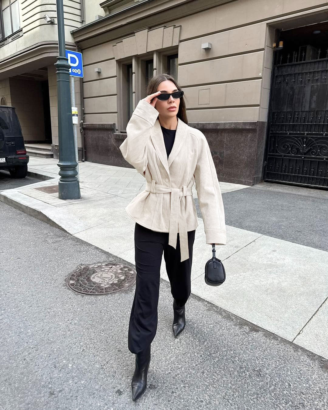 Aurelia Suede Blazer